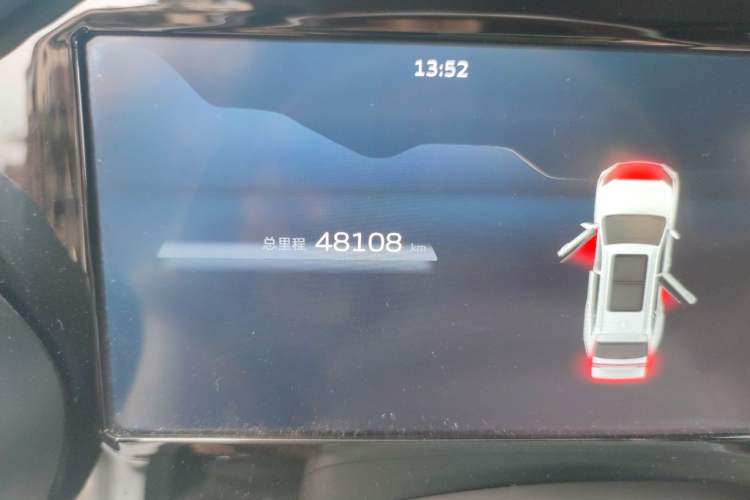 Used Geely Auto Monjaro L 2021 2.0TD DCT EVO Two-Wheel Drive Prestige Version Odometer Close Up