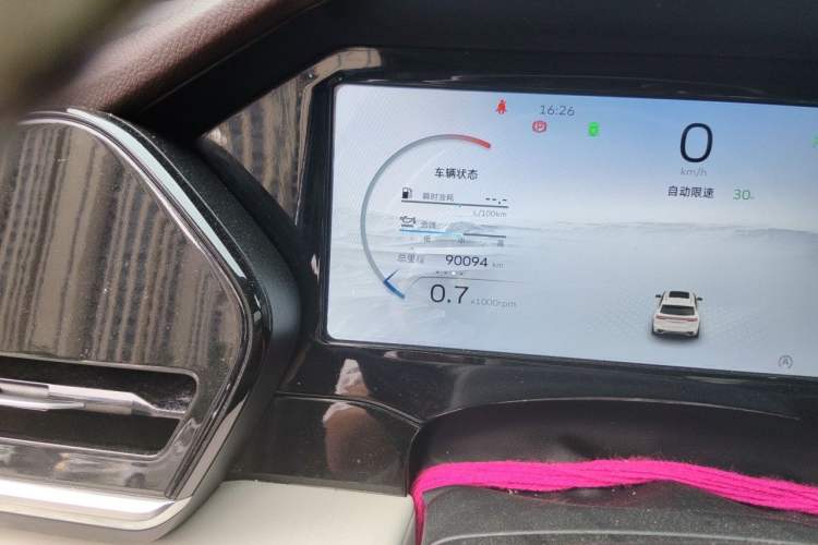 Used Geely Auto Monjaro L 2021 2.0TD DCT EVO Two-Wheel Drive Prestige Version Odometer Close Up