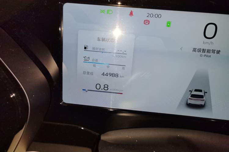 Used Geely Auto Monjaro L 2021 2.0TD DCT EVO Two-Wheel Drive Prestige Version Odometer Close Up