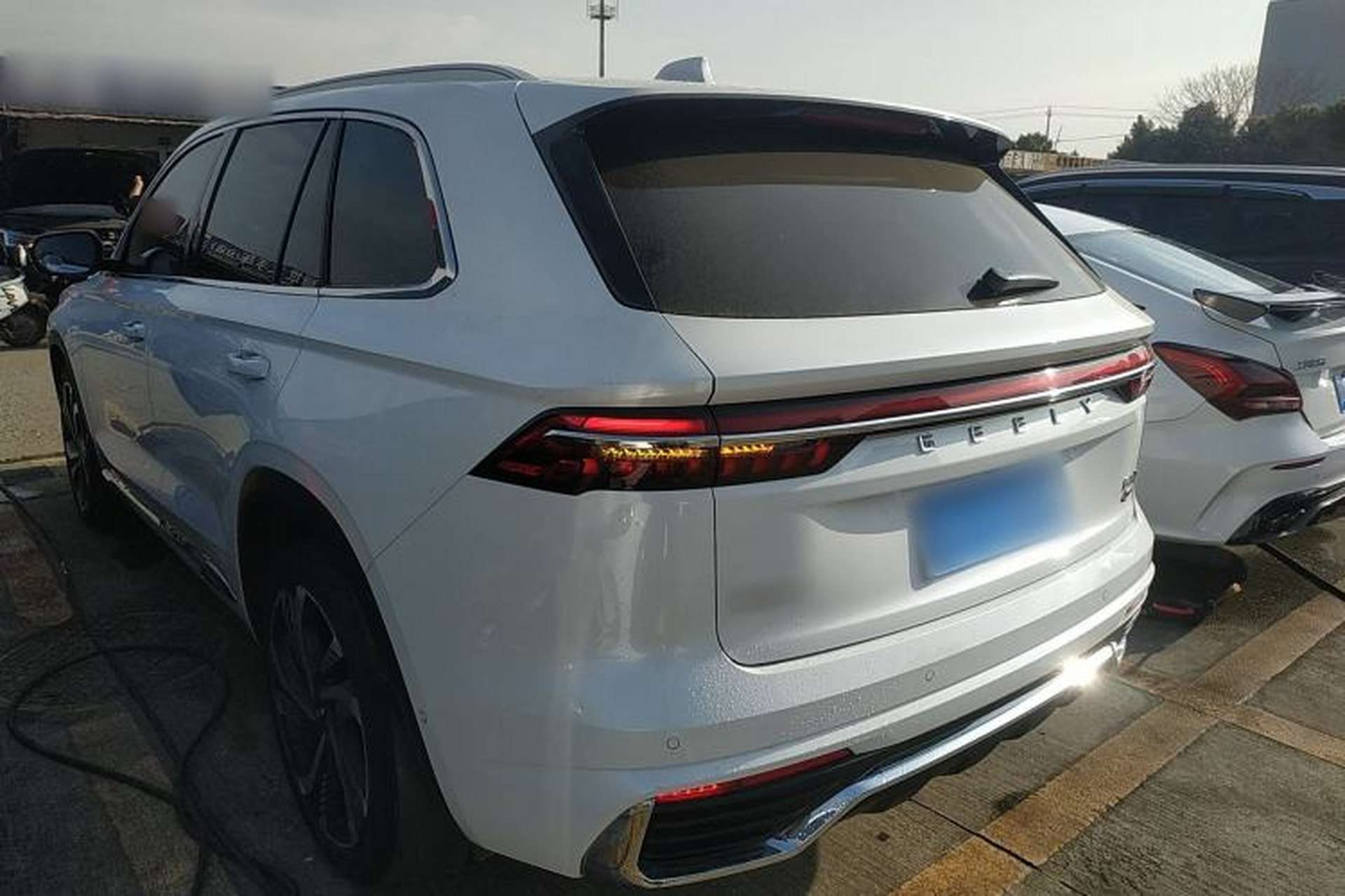Used Geely Auto Monjaro L 2021 2.0TD High-Power Automatic All-Wheel-Drive Flagship Version Rear Left 45 Deg