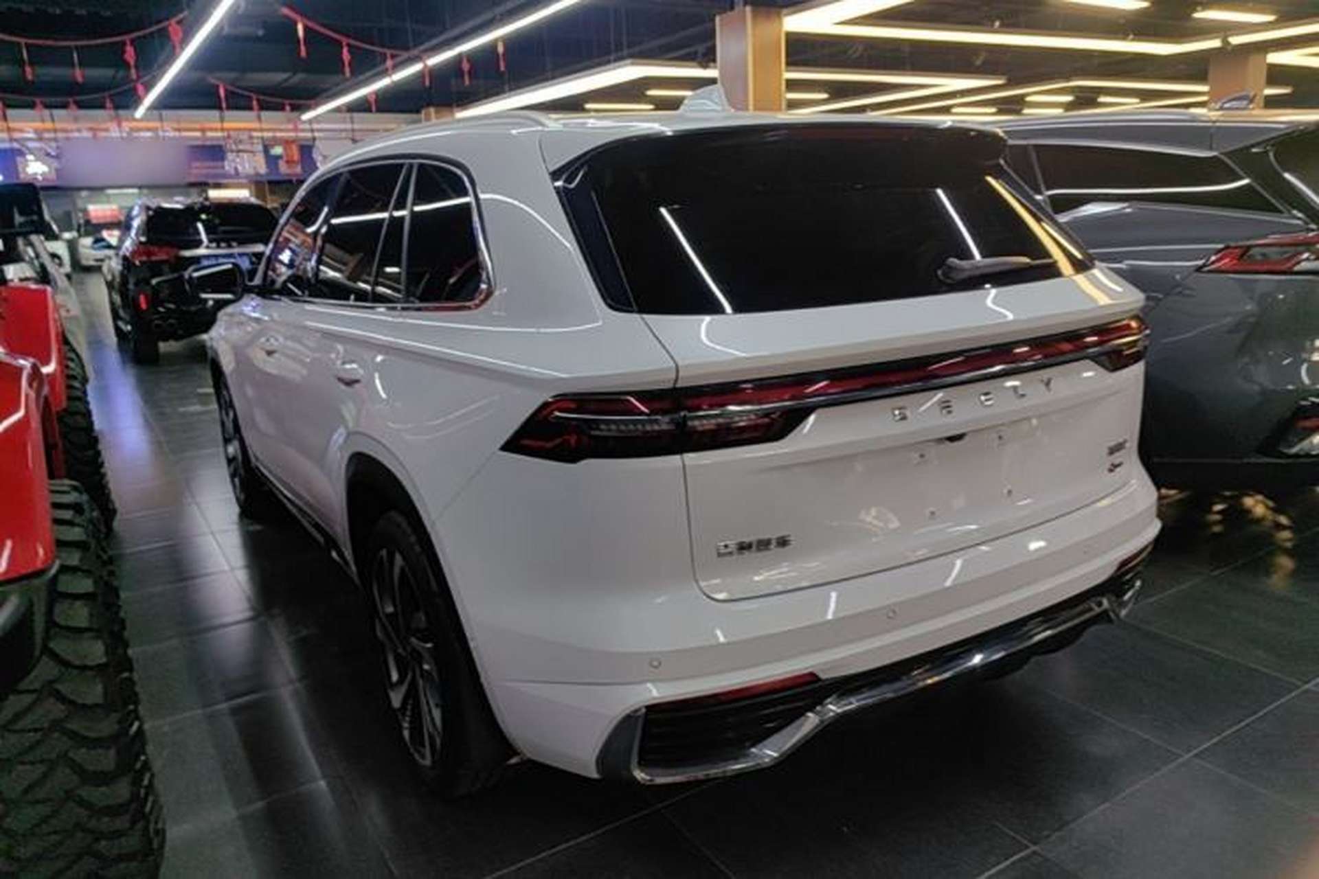 Used Geely Auto Monjaro L 2021 2.0TD High-Power Automatic All-Wheel-Drive Flagship Version Rear Left 45 Deg