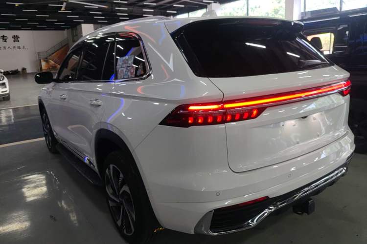 Used Geely Auto Monjaro L 2021 2.0TD High-Power Automatic All-Wheel-Drive Flagship Version Rear Left 45 Deg