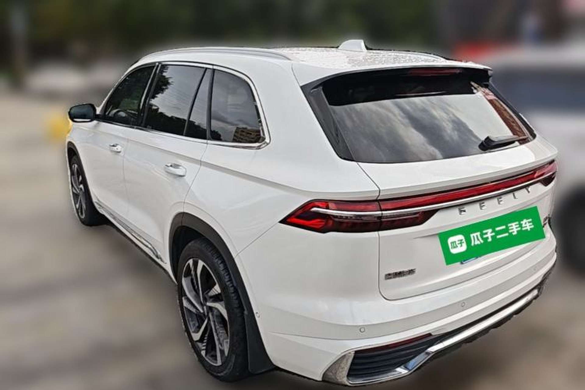 Used Geely Auto Monjaro L 2021 2.0TD High-Power Automatic All-Wheel-Drive Flagship Version Rear Left 45 Deg