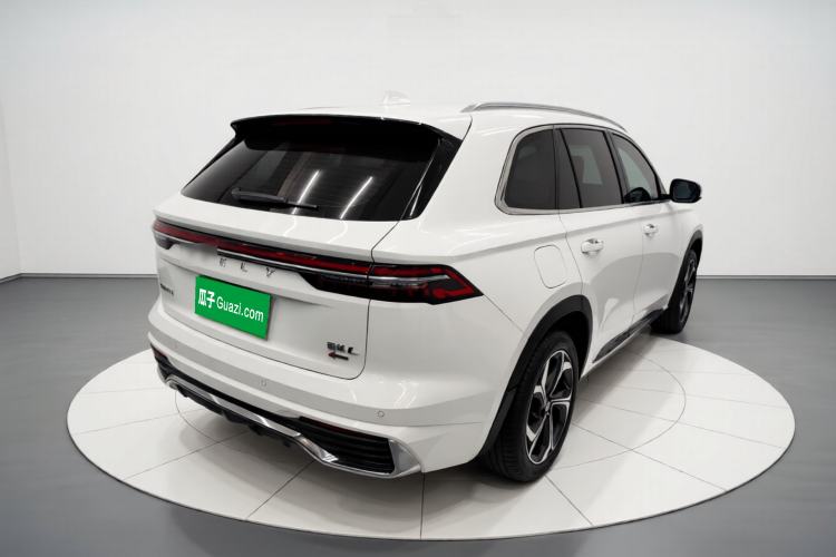 Used Geely Auto Monjaro L 2021 2.0TD High-Power Automatic All-Wheel Drive Luxury Version Rear Right 45 Deg