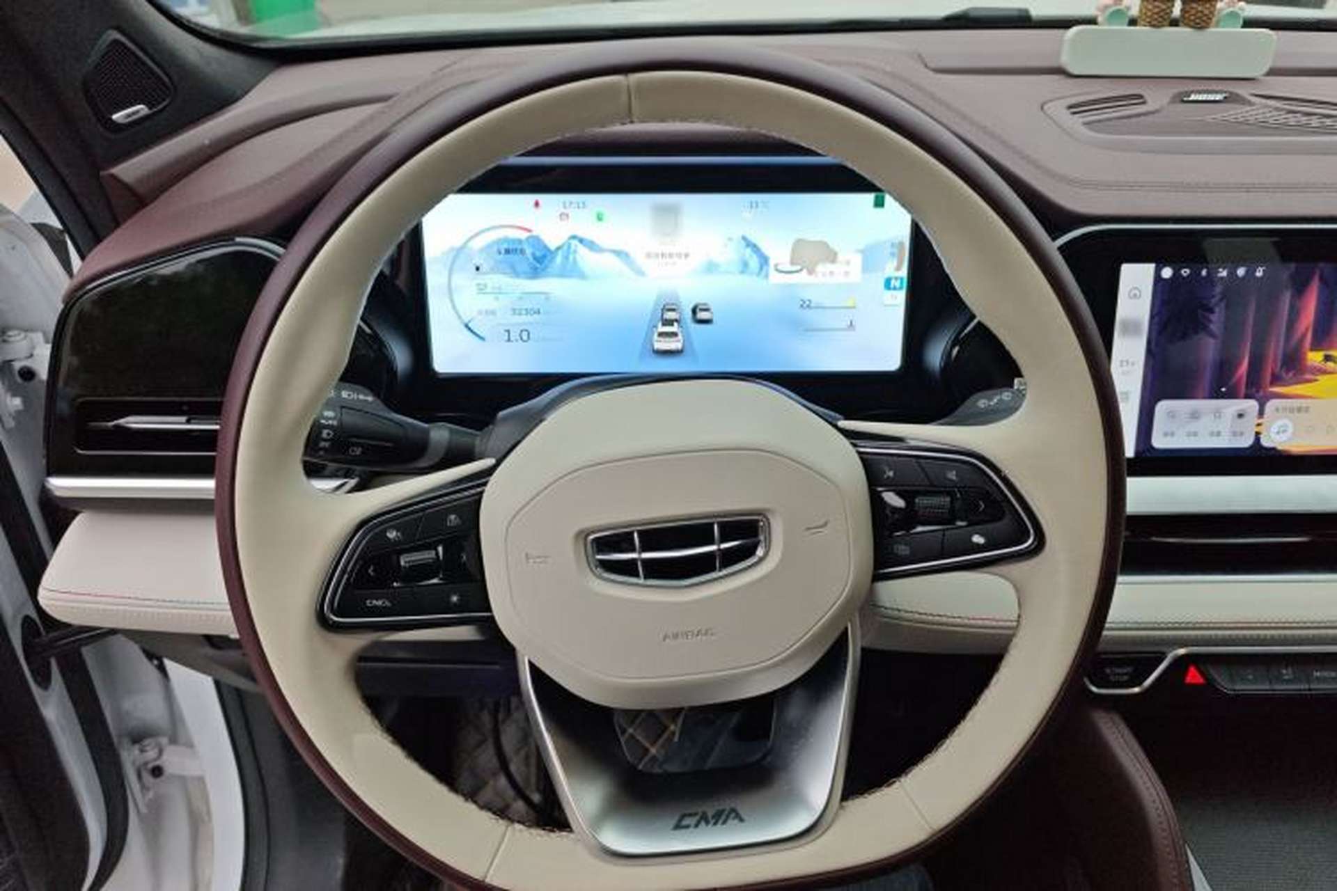 Used Geely Auto Monjaro L 2021 2.0TD High-Power Automatic All-Wheel Drive Luxury Version Steering Wheel