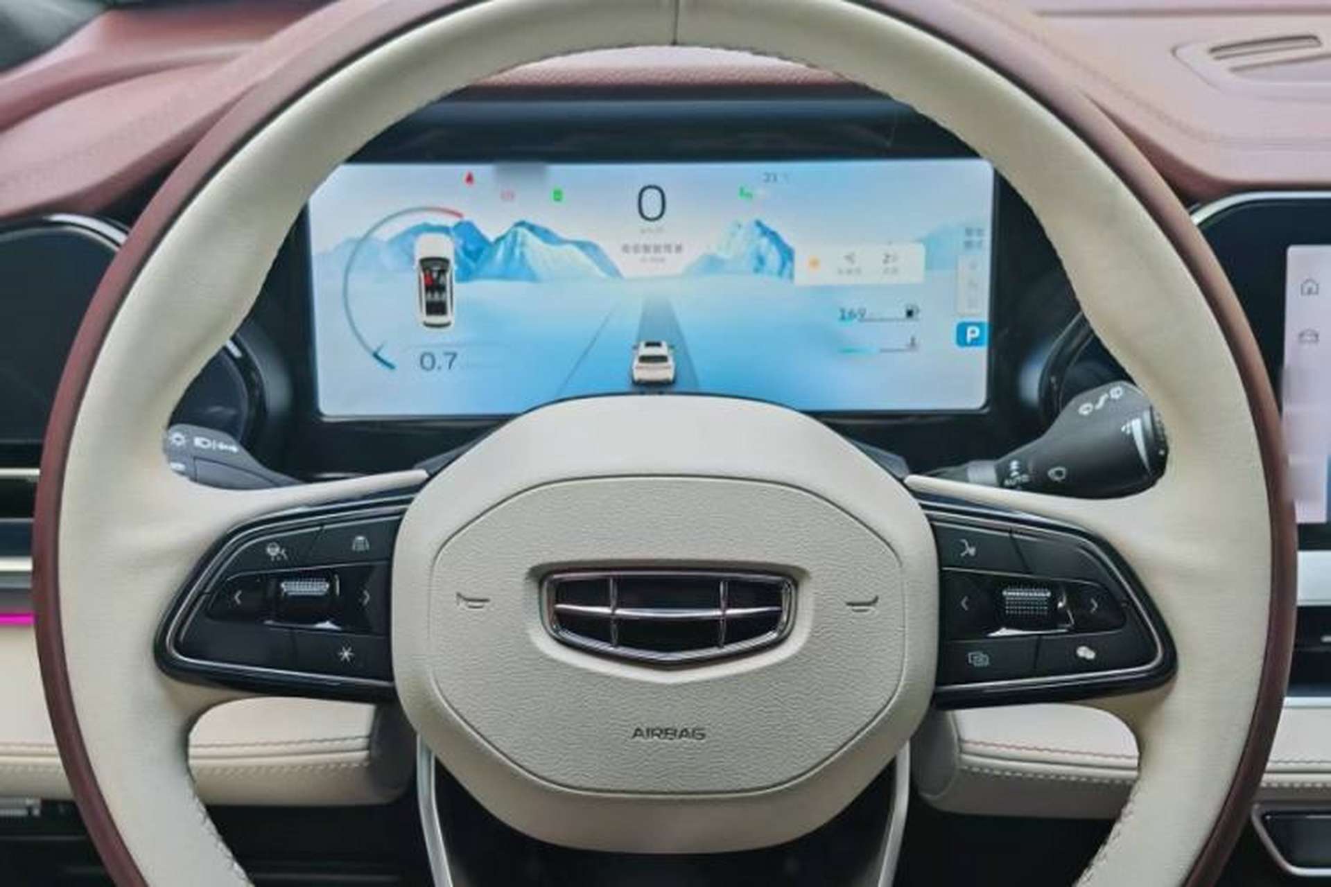 Used Geely Auto Monjaro L 2021 2.0TD DCT EVO Two-Wheel Drive Smart Luxury Version Steering Wheel