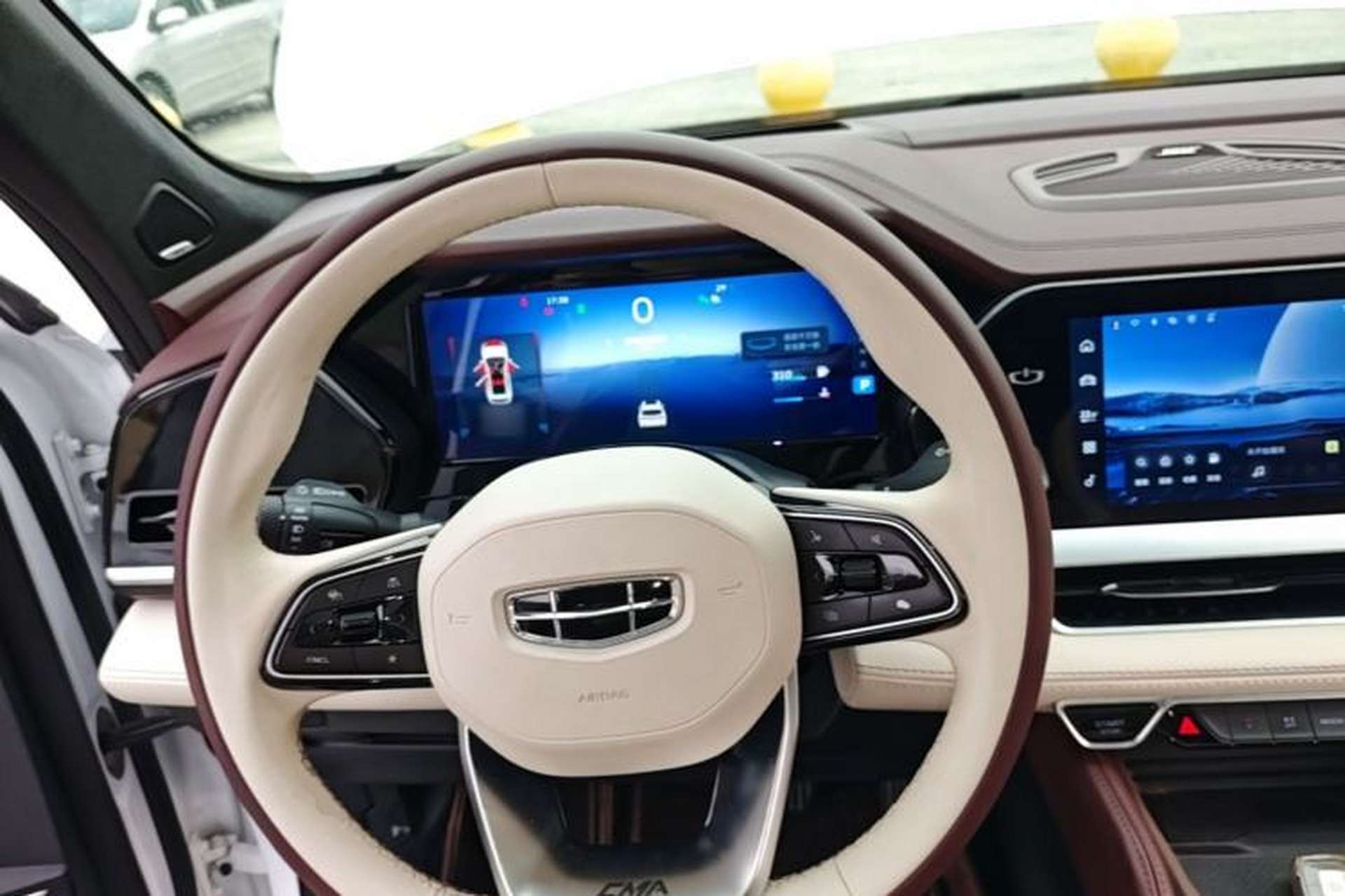 Used Geely Auto Monjaro L 2021 2.0TD High-Power Automatic All-Wheel-Drive Flagship Version Steering Wheel