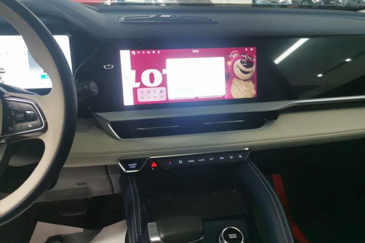 Used Geely Auto Monjaro L 2022 1.5T Thunder Hi·F Plug-in Hybrid Super Rui Audio And AC Panel