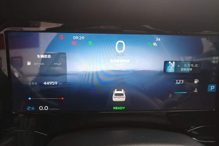 Used Geely Auto Monjaro L 2022 1.5T Thunder Hi·F Plug-in Hybrid Super Rui Instrument Cluster