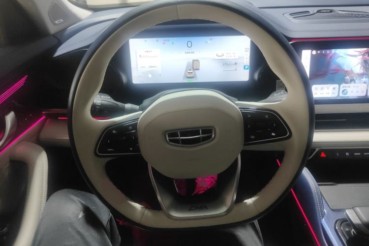 Used Geely Auto Monjaro L 2022 1.5T Thunder Hi·F Plug-in Hybrid Super Rui Steering Wheel