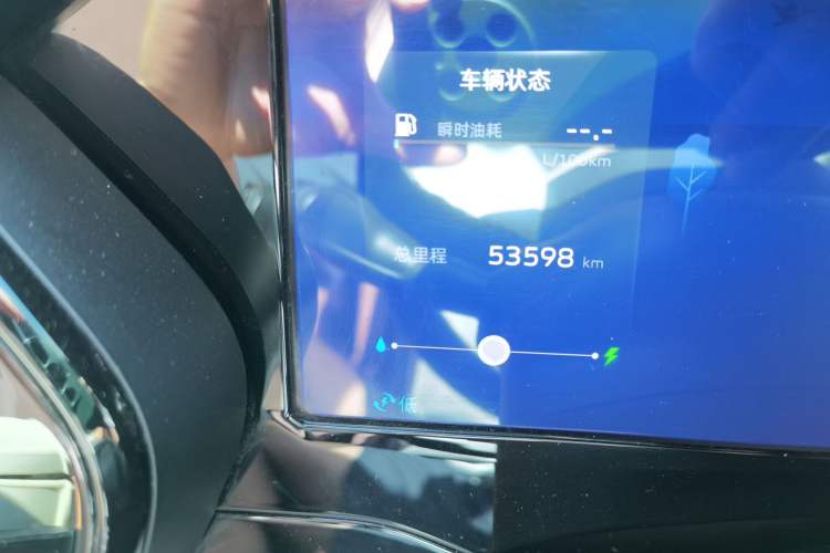 Used Geely Auto Monjaro L 2022 1.5T Thunder Hi·F Plug-in Hybrid Super Rui Odometer Close Up