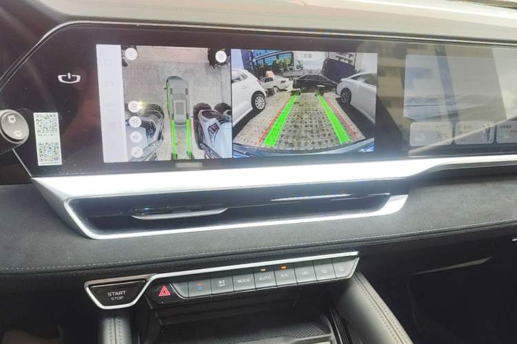 Used Geely Auto Monjaro L 2022 1.5T Thunder Hi·F Plug-in Hybrid Super Rui Audio And AC Panel