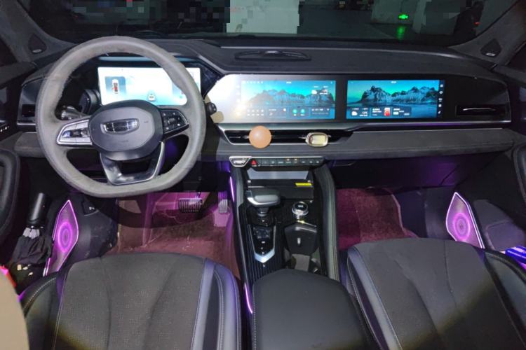 Used Geely Auto Monjaro L 2022 1.5T Thunder Hi·F Plug-in Hybrid Super Rui Center Console