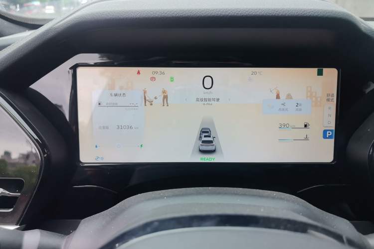 Used Geely Auto Monjaro L 2022 1.5T Leishen Hi·F Plug-in Hybrid Super Xun Instrument Cluster