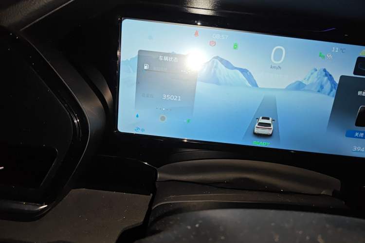 Used Geely Auto Monjaro L 2022 1.5T Thunder Hi·F Plug-in Hybrid Super Rui Odometer Close Up