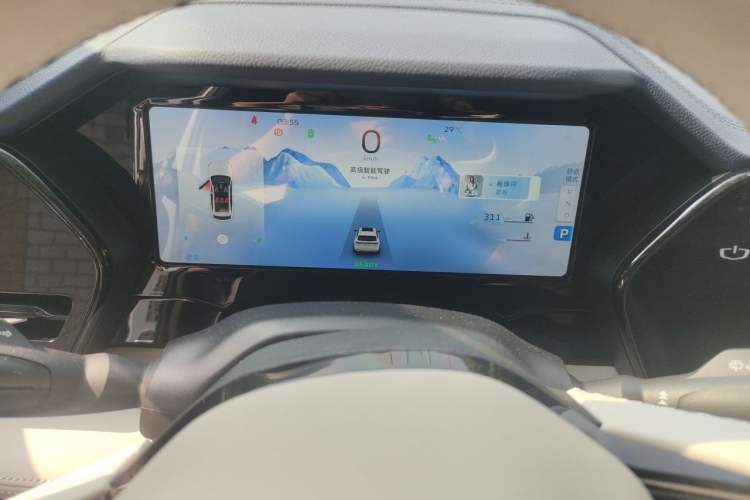 Used Geely Auto Monjaro L 2022 1.5T Thunder Hi·F Plug-in Hybrid Super Rui Instrument Cluster