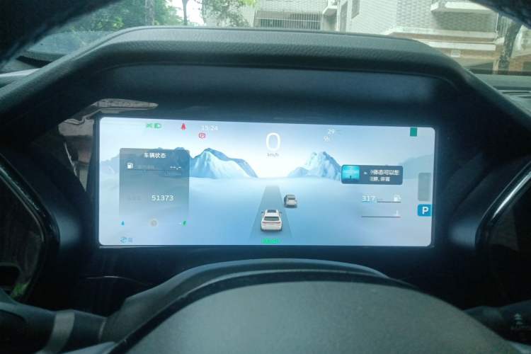 Used Geely Auto Monjaro L 2022 1.5T Leishen Hi·F Plug-in Hybrid Super Xun Instrument Cluster
