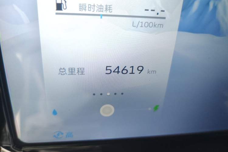 Used Geely Auto Monjaro L 2022 1.5T Thunder Hi·F Plug-in Hybrid Super Rui Odometer Close Up