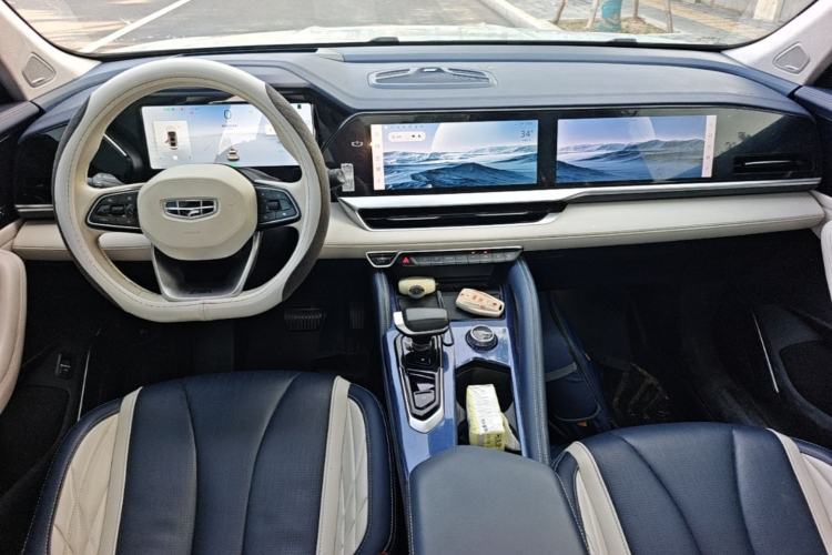 Used Geely Auto Monjaro L 2022 1.5T Thunder Hi·F Plug-in Hybrid Super Rui Center Console