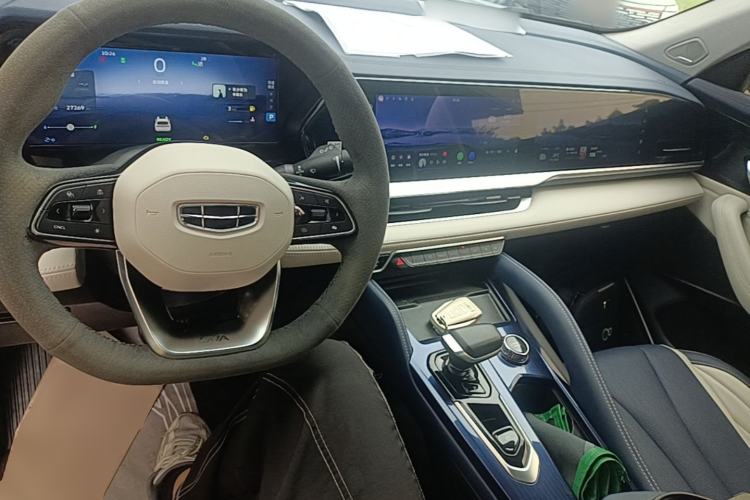 Used Geely Auto Monjaro L 2022 1.5T Thunder Hi·F Plug-in Hybrid Super Rui Center Console