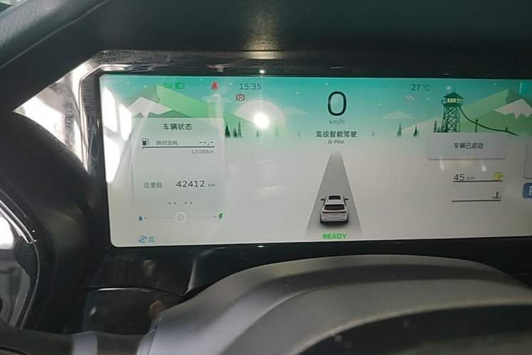 Used Geely Auto Monjaro L 2022 1.5T Leishen Hi·F Plug-in Hybrid Super Xun Instrument Cluster