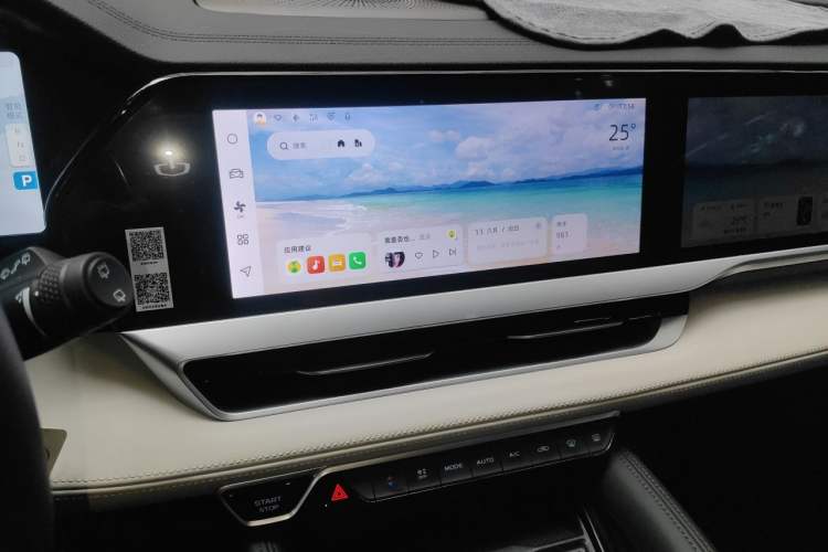 Used Geely Auto Monjaro L 2023 2.0TD High-Power Automatic Two-Wheel Drive Flagship Version Audio And AC Panel