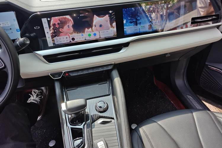 Used Geely Auto Monjaro L 2023 2.0TD High-Power Automatic Two-Wheel Drive Flagship Version Audio And AC Panel