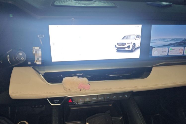 Used Geely Auto Monjaro L 2023 2.0TD High-Power Automatic Two-Wheel Drive Flagship Version Audio And AC Panel