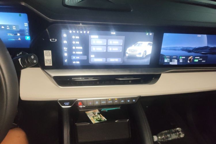 Used Geely Auto Monjaro L 2023 2.0TD High-Power Automatic Two-Wheel Drive Flagship Version Audio And AC Panel