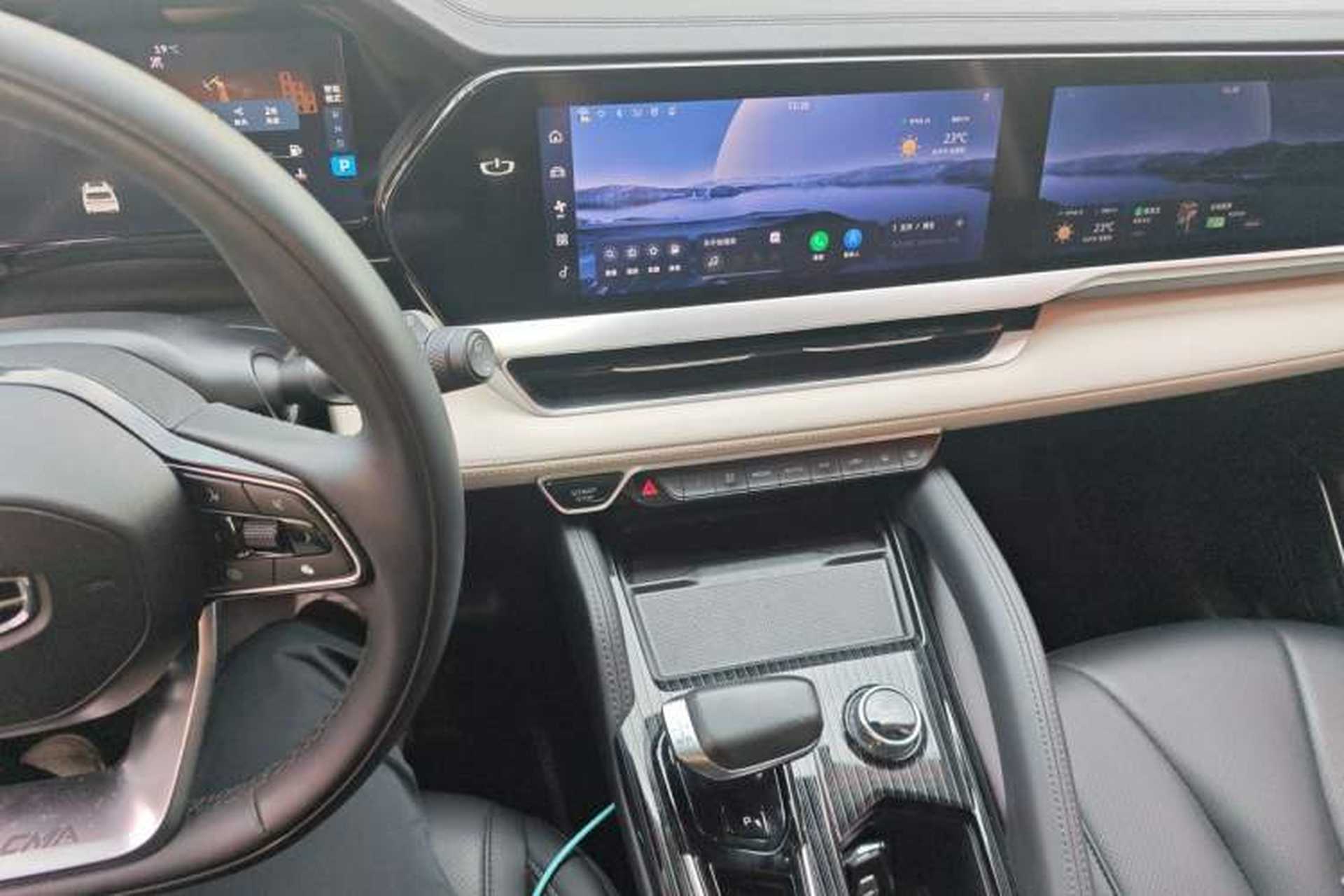 Used Geely Auto Monjaro L 2023 2.0TD High-Power Automatic Two-Wheel Drive Flagship Version Audio And AC Panel
