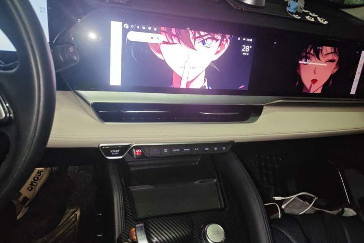 Used Geely Auto Monjaro L 2023 2.0TD High-Power Automatic Two-Wheel Drive Flagship Version Audio And AC Panel