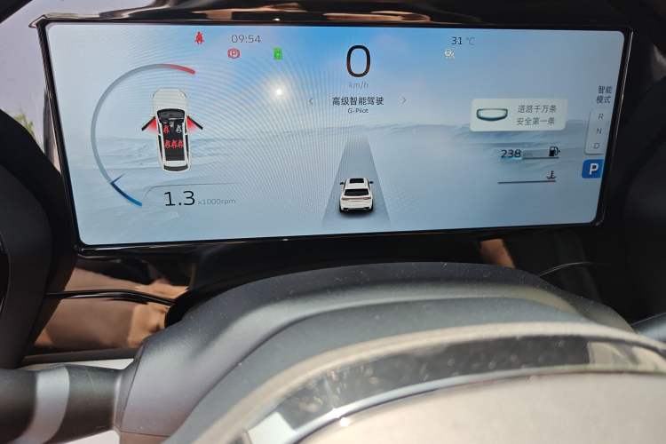 Used Geely Auto Monjaro L 2023 2.0TD High-Power Automatic Two-Wheel Drive Flagship Version Instrument Cluster