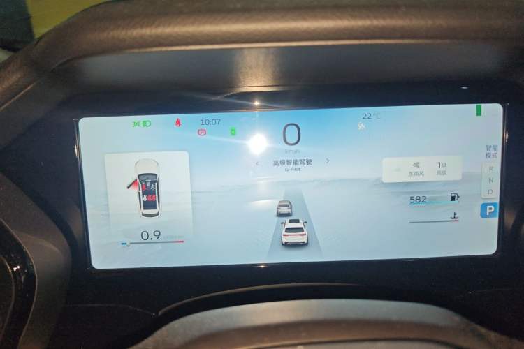 Used Geely Auto Monjaro L 2023 2.0TD High-Power Automatic Two-Wheel Drive Flagship Version Instrument Cluster