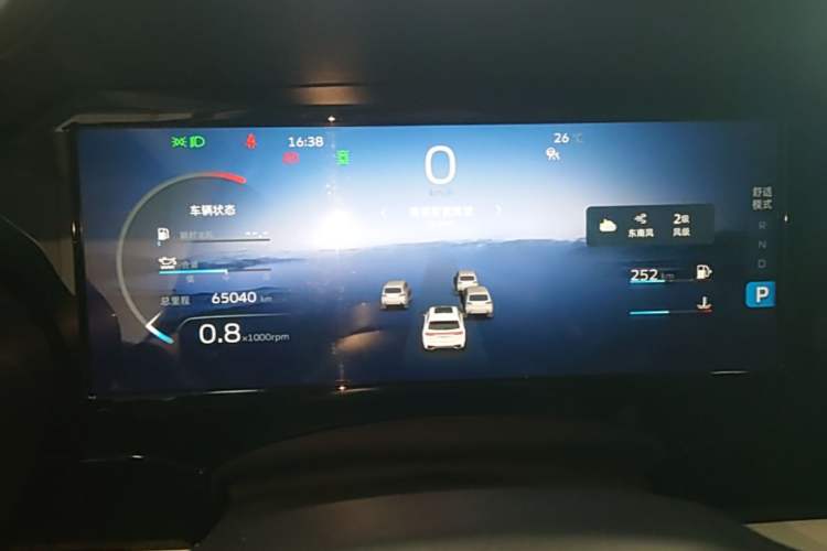 Used Geely Auto Monjaro L 2023 2.0TD High-Power Automatic Two-Wheel Drive Flagship Version Instrument Cluster