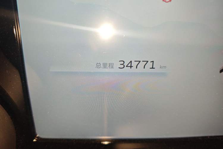 Used Geely Auto Monjaro L 2023 2.0TD High-Power Automatic Two-Wheel Drive Flagship Version Odometer Close Up