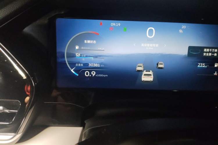 Used Geely Auto Monjaro L 2023 2.0TD High-Power Automatic Two-Wheel Drive Flagship Version Odometer Close Up