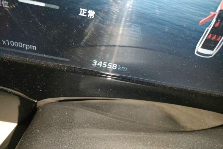 Used Geely Auto Monjaro L 2023 2.0TD High-Power Automatic Two-Wheel Drive Flagship Version Odometer Close Up