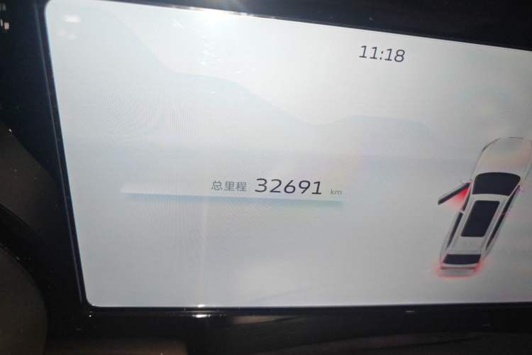 Used Geely Auto Monjaro L 2023 2.0TD High-Power Automatic Two-Wheel Drive Flagship Version Odometer Close Up
