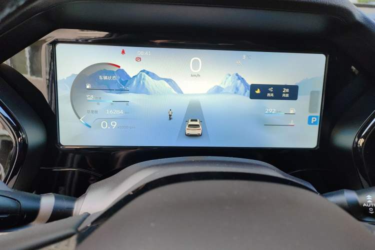 Used Geely Auto Monjaro L 2023 2.0TD High-Power Automatic Two-Wheel Drive Flagship Version Odometer Close Up