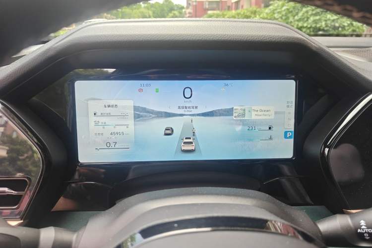 Used Geely Auto Monjaro L 2023 2.0TD High-Power Automatic Two-Wheel Drive Flagship Version Instrument Cluster