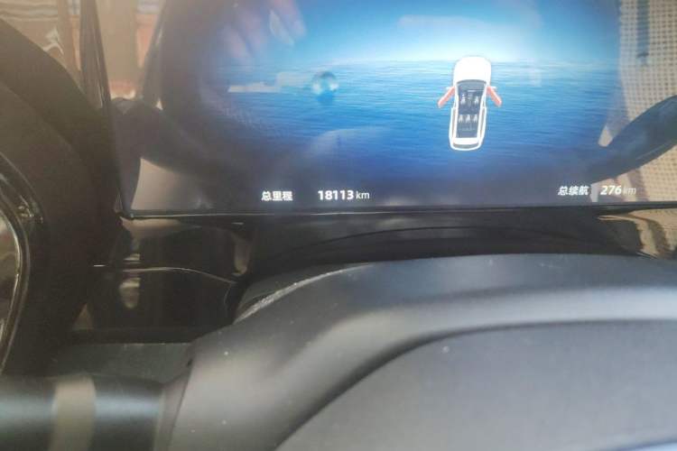 Used Geely Auto Monjaro L 2023 2.0TD High-Power Automatic Two-Wheel Drive Flagship Version Odometer Close Up