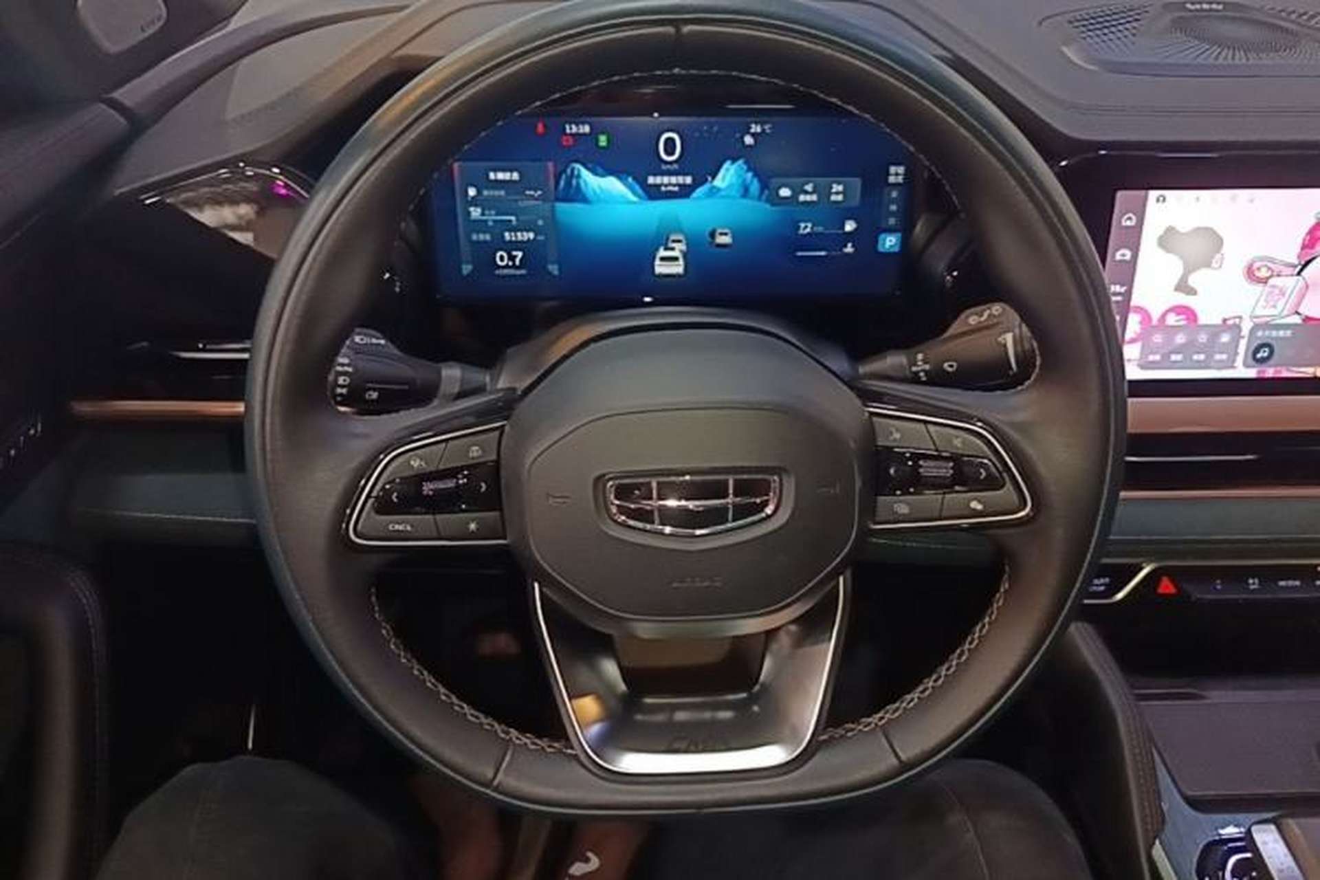 Used Geely Auto Monjaro L 2023 2.0TD High-Power Automatic Two-Wheel Drive Flagship Version Steering Wheel