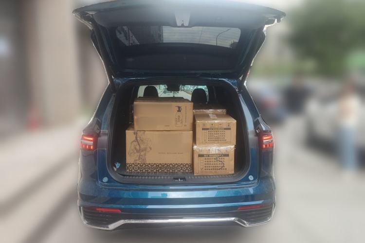 Used Geely Auto Monjaro L 2023 2.0TD High-Power Automatic Two-Wheel Drive Flagship Version Trunk