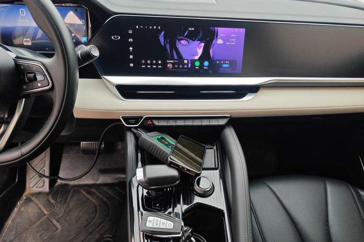 Used Geely Auto Monjaro L 2023 2.0TD High-Power Automatic Two-Wheel Drive Flagship Version Audio And AC Panel