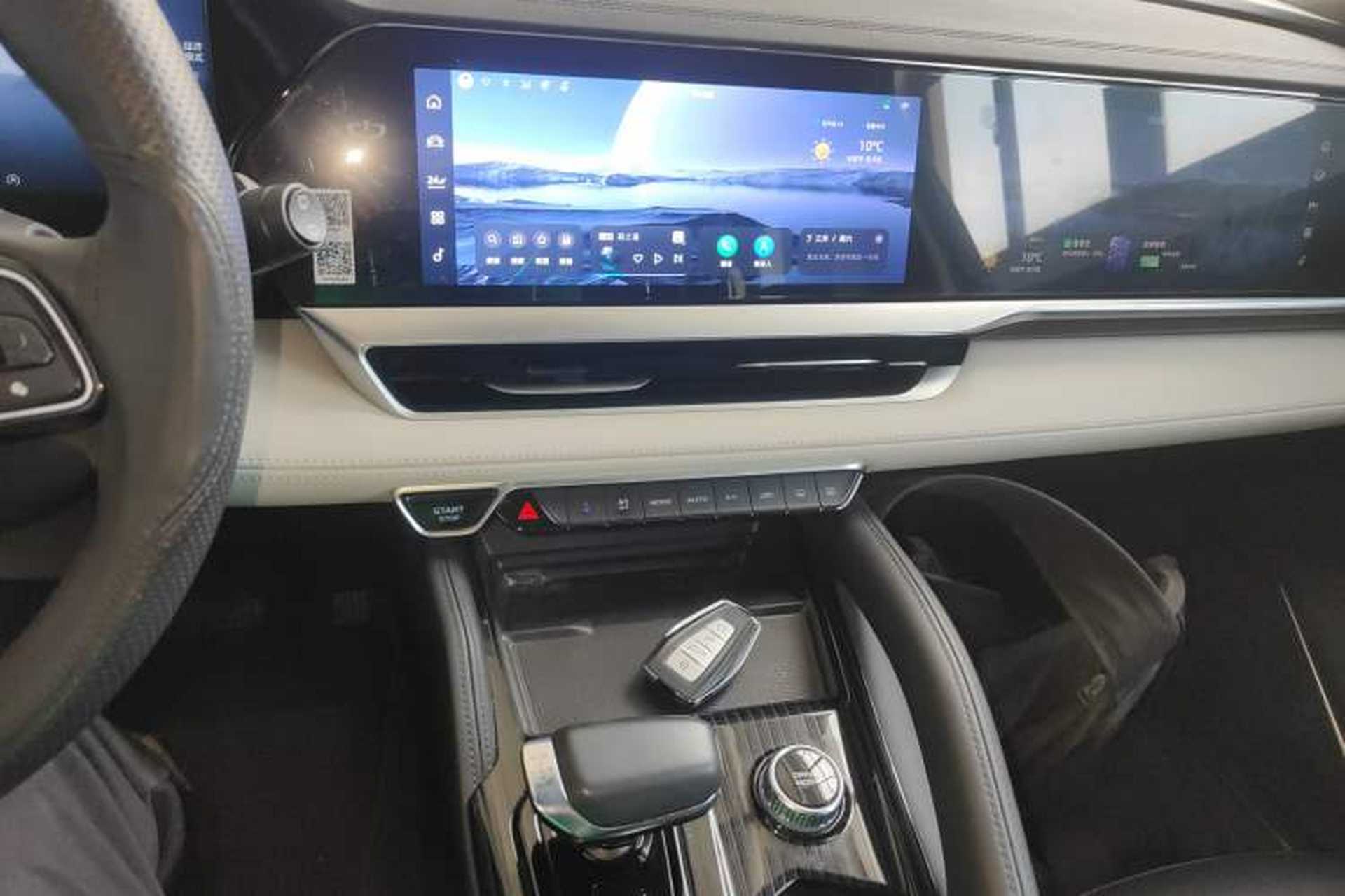 Used Geely Auto Monjaro L 2023 2.0TD High-Power Automatic Two-Wheel Drive Flagship Version Audio And AC Panel