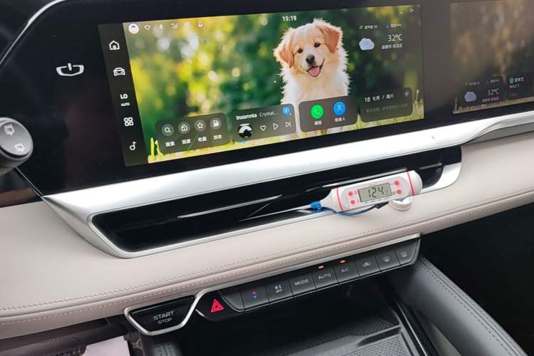 Used Geely Auto Monjaro L 2023 2.0TD High-Power Automatic Two-Wheel Drive Flagship Version Audio And AC Panel