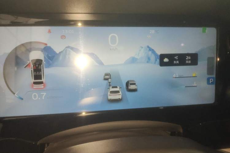 Used Geely Auto Monjaro L 2023 2.0TD High-Power Automatic Two-Wheel Drive Flagship Version Instrument Cluster