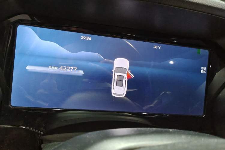 Used Geely Auto Monjaro L 2023 2.0TD High-Power Automatic Two-Wheel Drive Flagship Version Odometer Close Up