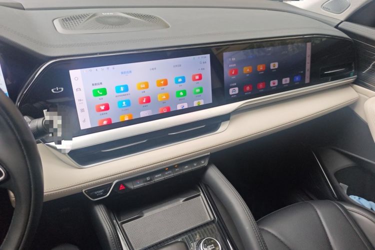 Used Geely Auto Monjaro L 2023 2.0TD High-Power Automatic Two-Wheel Drive Flagship Version Audio And AC Panel