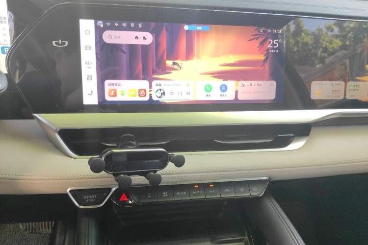 Used Geely Auto Monjaro L 2023 2.0TD High-Power Automatic Two-Wheel Drive Flagship Version Audio And AC Panel